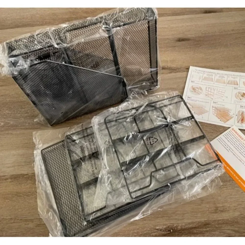 New 4-Tier Desk Organizer with Drawers, File Holders, Letter Trays
